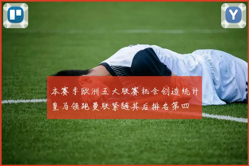 本赛季欧洲五大联赛机会创造统计皇马领跑曼联紧随其后排名第四